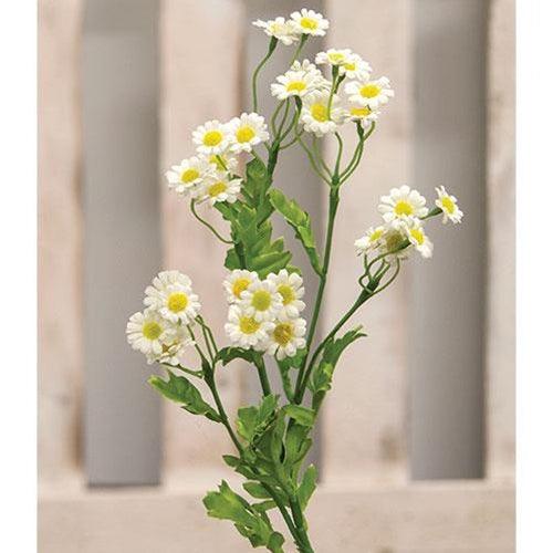 Chamomile Flower Spray White - The Fox Decor