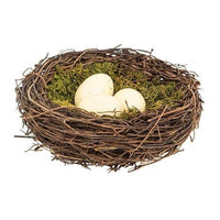 Vine & Moss Bird Nest w Cream Eggs 55 - The Fox Decor