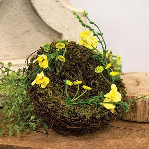 Moss & Vine Buttercup Bird Nest - The Fox Decor