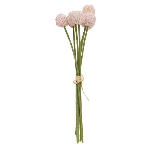 Pink Billy Ball Bouquet - The Fox Decor