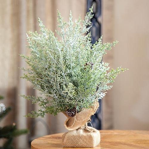 Frosted Woodland Cedar Tree 15 - The Fox Decor
