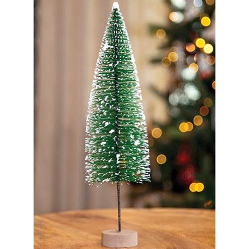 Snowy Bottle Brush Tree 12 - The Fox Decor