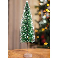 Snowy Bottle Brush Tree 12 - The Fox Decor