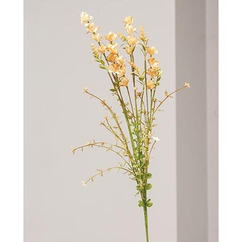 Spring Wildflower Blossoms Spray Peach - The Fox Decor