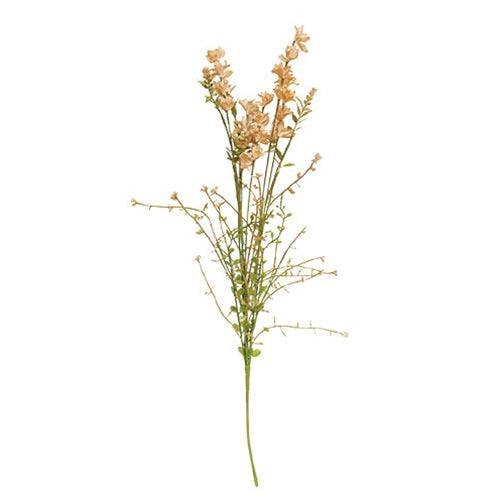 Spring Wildflower Blossoms Spray Peach - The Fox Decor