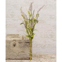 Autumn Wildflower Spray Dusty Violet - The Fox Decor