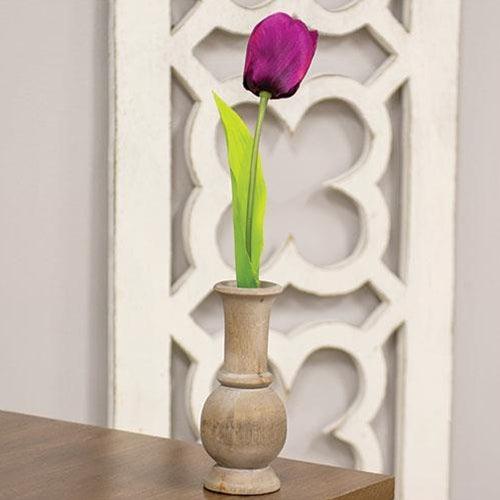 Purple Tulip Stem 155 - The Fox Decor