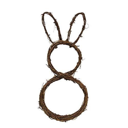 Grapevine Wall Bunny - The Fox Decor