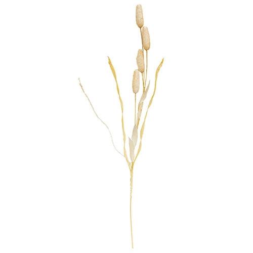 Wispy Late Summer Bunny Tail & Leaf Spray - The Fox Decor