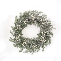 Thumbnail for Snow Berries & Icy Boxwood Wreath 22 - The Fox Decor