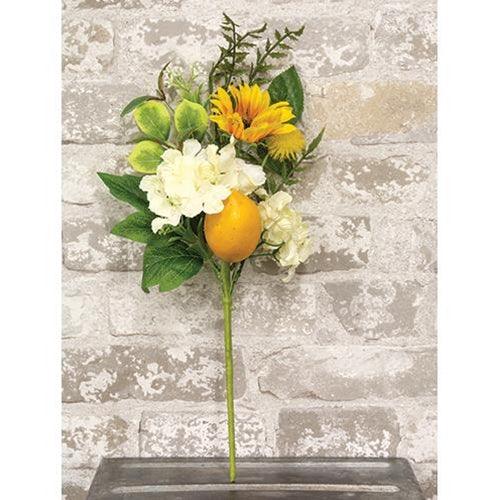 Sunflower & Lemon Pick 2 Asstd - The Fox Decor