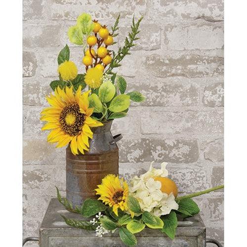 Sunflower & Lemon Pick 2 Asstd - The Fox Decor