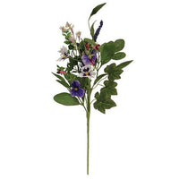 Mixed Purple Wildflower Spray 2 Asstd - The Fox Decor