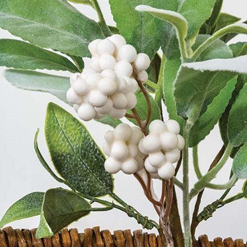 Frosty Gathered Greens & Berries Pick 14 - The Fox Decor