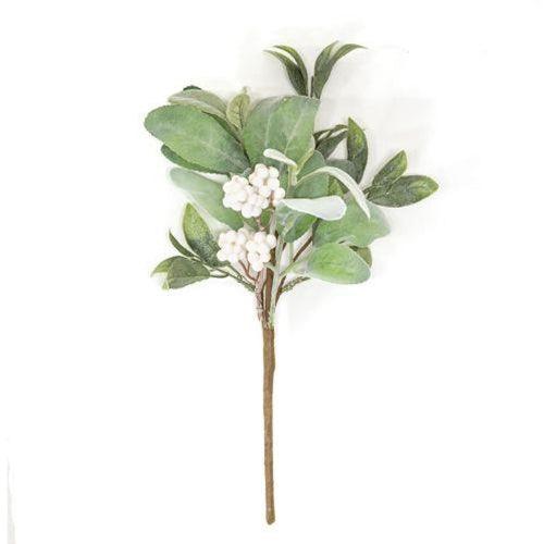 Frosty Gathered Greens & Berries Pick 14 - The Fox Decor