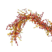 Bountiful Berries & Leaves Garland 5ft - The Fox Decor