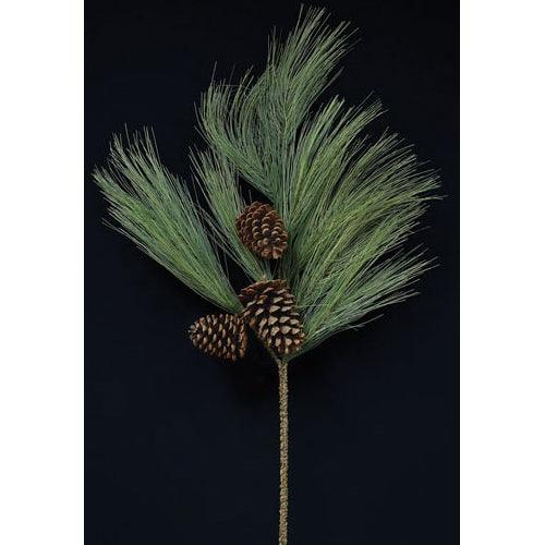 Giant Pine Spray w Cones - The Fox Decor