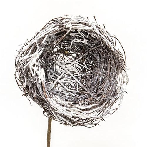 Snow Fallen Birdnest Pick 13 - The Fox Decor