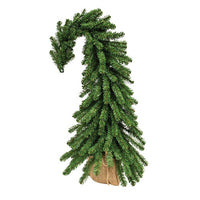 Thumbnail for Bendable Alpine Tree w/Burlap Base, 3feet Christmas Whoville Grinch Tree