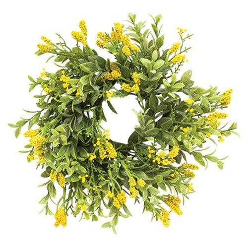 Nottingham Berry Candle Ring Yellow - The Fox Decor