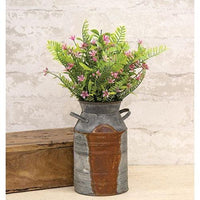 Pink Fernshot Blooms Bush - The Fox Decor