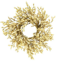 Fall Array Astilbe Candle Ring Cream - The Fox Decor