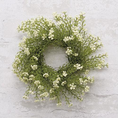 Astilbe Candle Ring 3 White - The Fox Decor