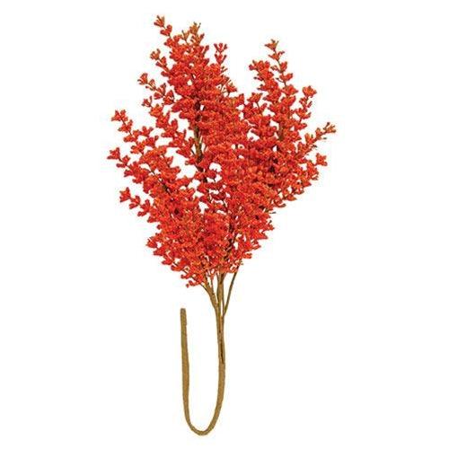 Orange Sallowthorn Spray - The Fox Decor