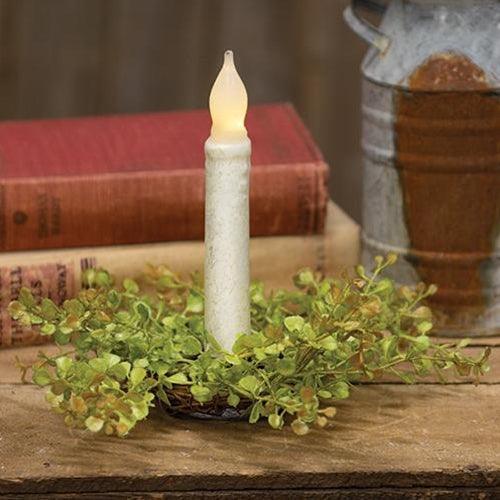 Baby's Grass Candle Ring 9 Light Green - The Fox Decor