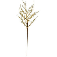 Glitter Twig Spray Gold - The Fox Decor