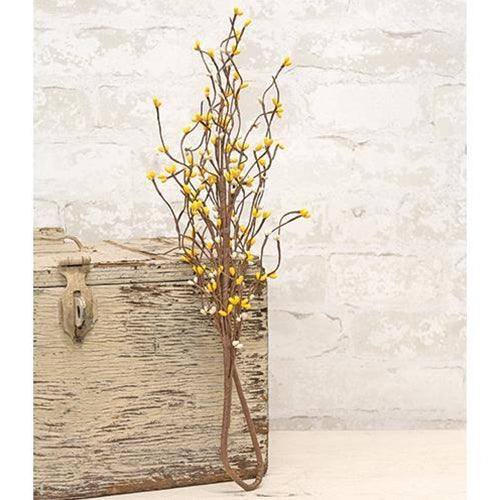 Pip Berry Spray 26 Yellow & Cream - The Fox Decor