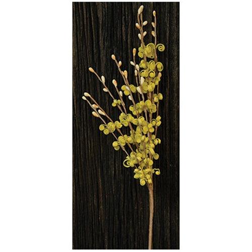 Curly Q Pick - Yellow - The Fox Decor