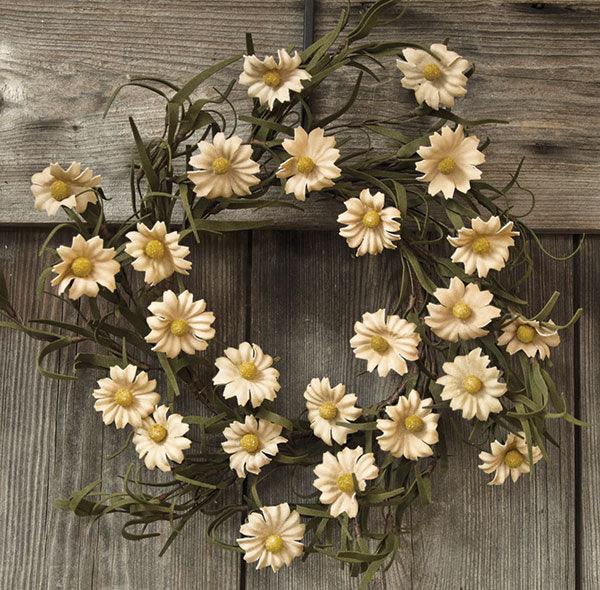 Teastain Daisy Wreath - 12 - The Fox Decor