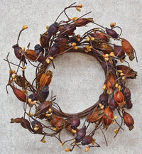 Dried Rose Hip Wreath - The Fox Decor