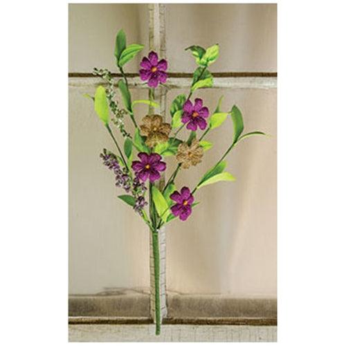 Burlap Violet Pick - The Fox Decor