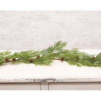 Mossy Cedar Pine Garland 4ft - The Fox Decor