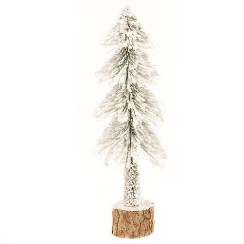 Heavy Snowy Pencil Tree 16 - The Fox Decor