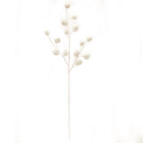 Fluffy White Snowball Spray - The Fox Decor