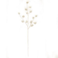 Fluffy White Snowball Spray - The Fox Decor