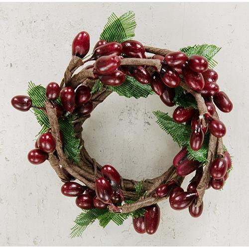 Mini Pip Berry Ring Burgundy 1 - The Fox Decor