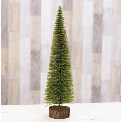 Mossy Bottle Brush Pine Tree 16 - The Fox Decor