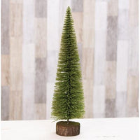 Mossy Bottle Brush Pine Tree 16 - The Fox Decor