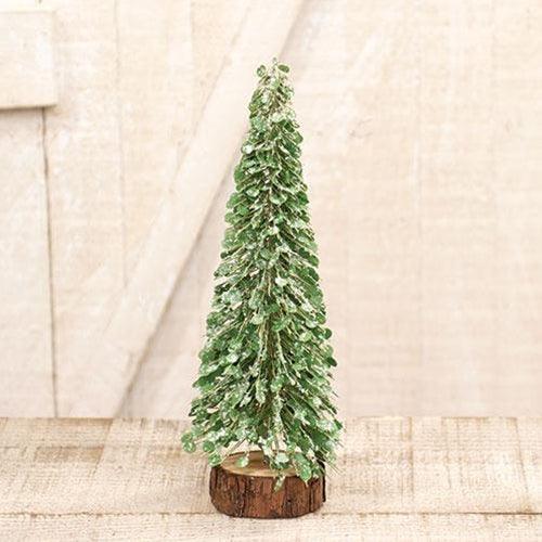 Icy Boxwood Brush Tree 12 - The Fox Decor