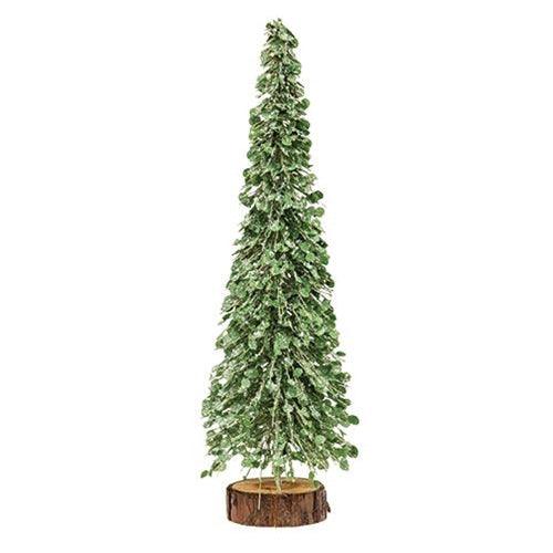 Icy Boxwood Brush Tree 16 - The Fox Decor