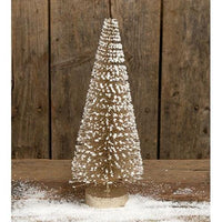 Champaign White Glitter Tree 12 - The Fox Decor