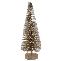 Champaign White Glitter Tree 12 - The Fox Decor