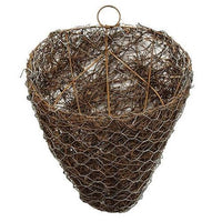 Thumbnail for Angelvine & Chicken Wire Wall Cone Basket - The Fox Decor