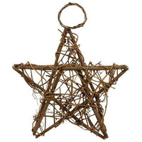 Grapevine Star Wall Pocket 8 - The Fox Decor