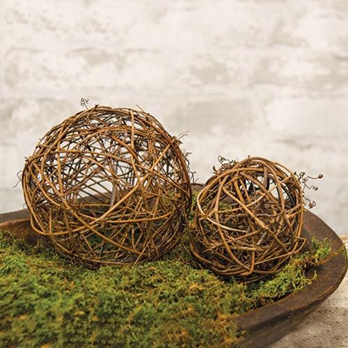 Grapevine Twig Ball 6 - The Fox Decor