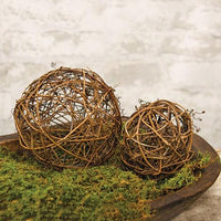 Grapevine Twig Ball 6 - The Fox Decor